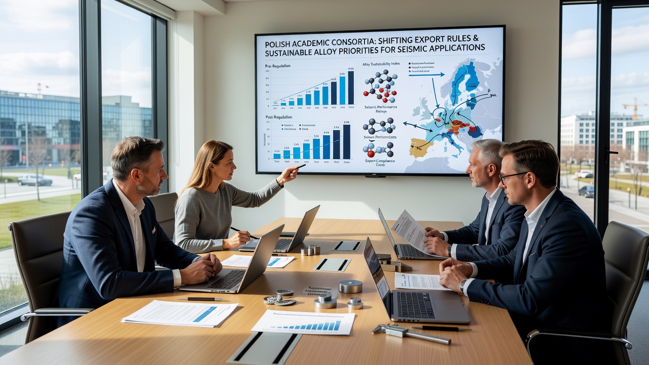 Polish Academic Consortia Assess Export Regulation Changes and Their Effects on Sustainable Alloy Priorities for Seismic Uses